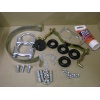 Fitting kit for standard TR7 exhaust system