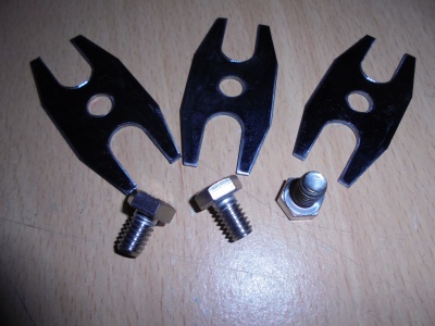 Injector Clamp Stainless - Set of 3