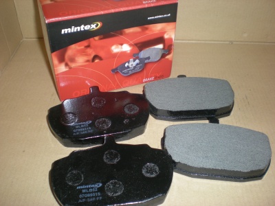 Mintex Brake pad set - Princess 4 pot calipers