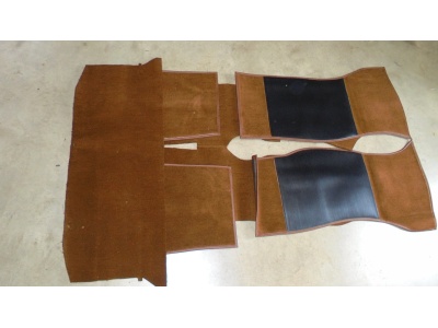 Carpet set, DHC, brown TR7/8
