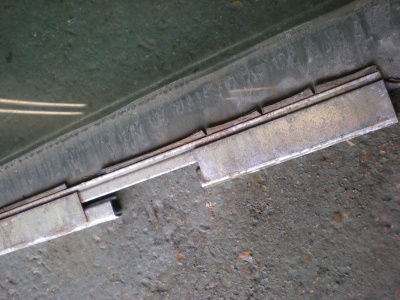 Glass lift channel, LH S/H