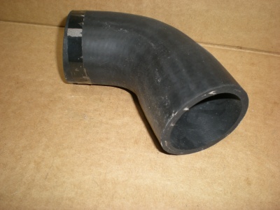 Rubber elbow, air box to hose, Stag