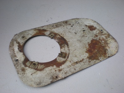 Gear lever Aperture plate 4 speed, S/H