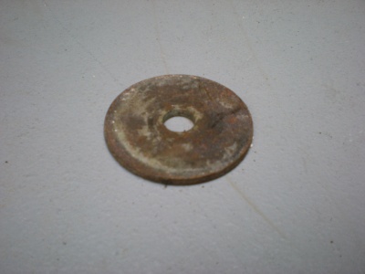 Flat washer - bottom front (2 per car) S/H