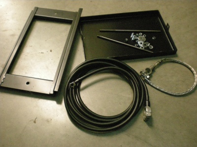 Battery tray kit (to fit battery in boot)