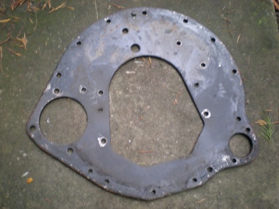 Engine rear plate - manual cars S/H