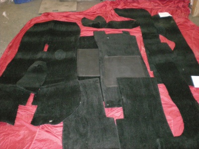 Carpet set black - Stag