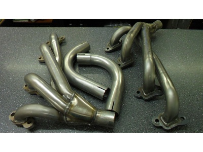 Pair tubular manifolds & link pipes (SDI Engine in a Stag)
