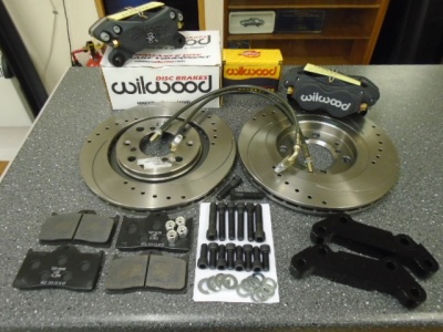 STAG / 2500 Wilwood caliper brake kit , complete - uprated brakes