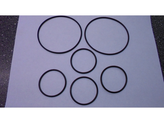 Instrument sealing ring set, 2 large, 4 small - Stag